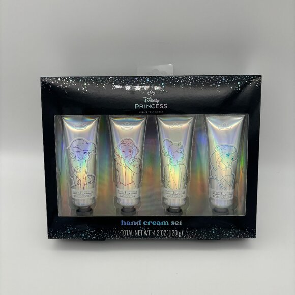 Disney Princess Create Your World Hand Cream Set, Ariel Snow White Tiana Jasmine - Picture 1 of 2